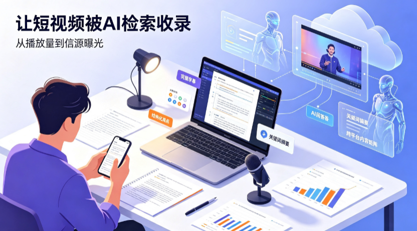 资溪县短视频创作者新必修课：吃透 GEO 优化，让抖音内容被豆包、DeepSeek、元宝智能体收录